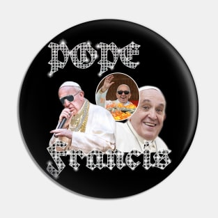 POPE FRANCIS VINTAGE RAP TEE Pin