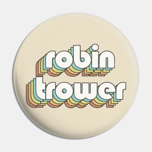 vintage color Robin Trower Pin