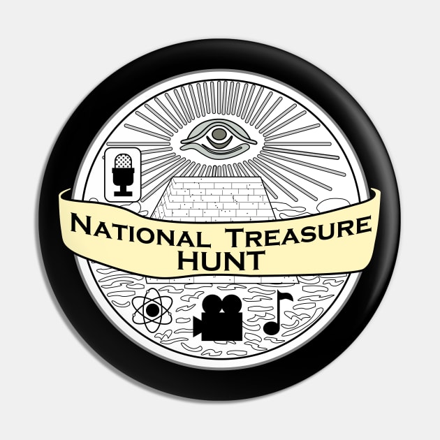 National Treasure Hunt OFFICIAL Pin by National Treasure Hunt