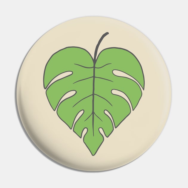 Heart Leaf Pin by Nathan Watkins Design