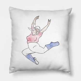 Dancing Granny #3 Pillow