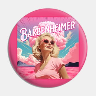 Barbenheimer Pink Pin