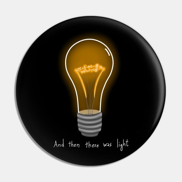 Maxwell Lightbulb Pin by Andropov