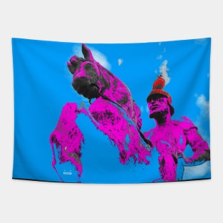 equestrian / Swiss Artwork Photography Tapestry