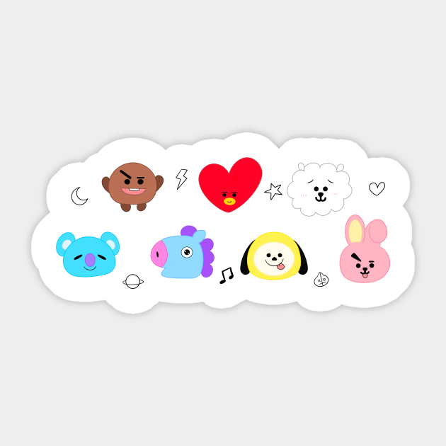 bt21 - Bts - Sticker