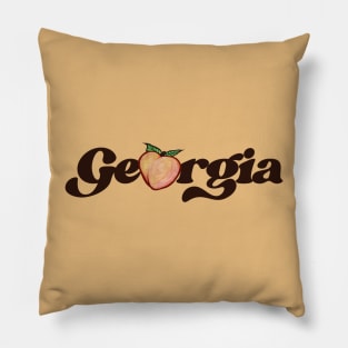 Georgia Peach Pillow