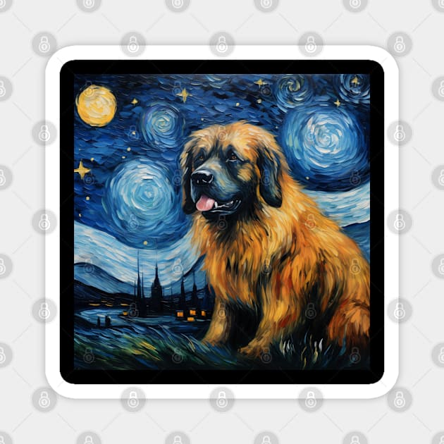 Leonberger Magnet by NatashaCuteShop