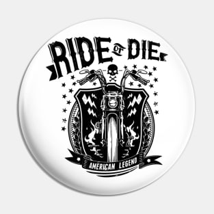 Bike American Road Legend Pin