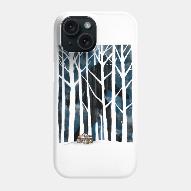 Big Foot ² Phone Case by kookylove