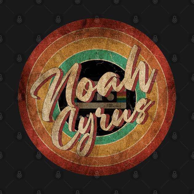 Noah Cyrus Vintage Circle Art by antongg