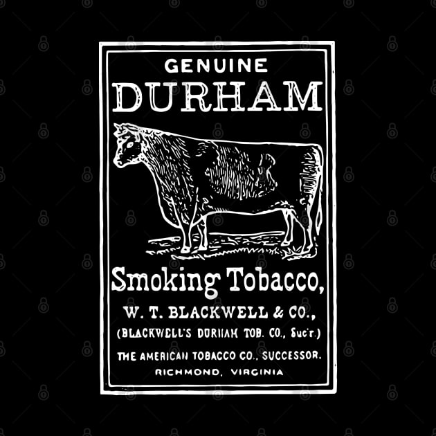 Vintage Genuine Bull Durham Smoking Tobacco Ad by Contentarama