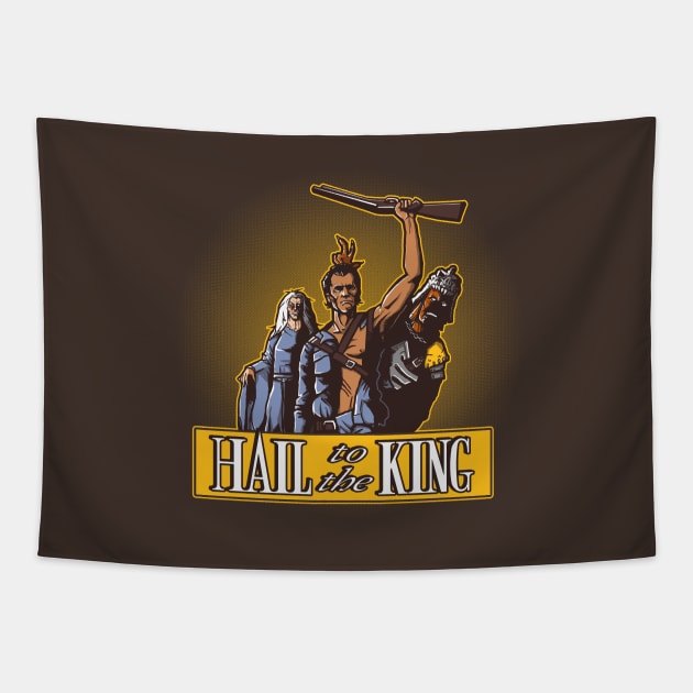 Hail to the King Tapestry by AndreusD
