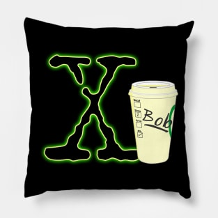 Coffee for Bob - X-Files Pillow