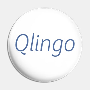 Qlingo Logo Pin