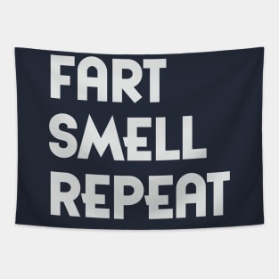 Fart Smell Repeat (light) Tapestry