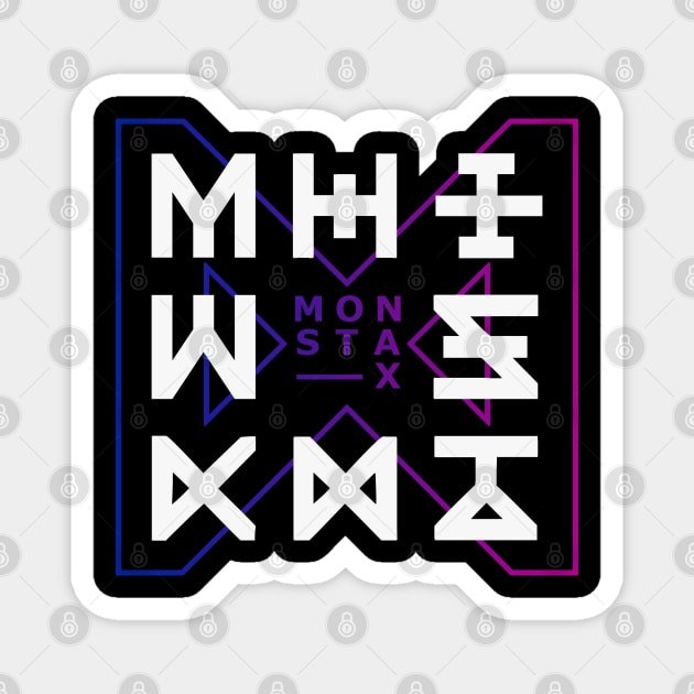 Monsta X - Show Con Magnet by simplysweetdesigns
