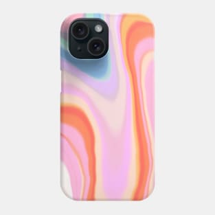 Colorful Marble Swirl Groovy Phone Case