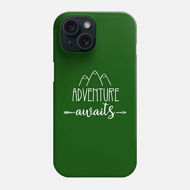 Adventure Awaits Phone Case by Scar