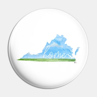 Virginia Home State Pin