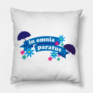 in omnia paratus Pillow