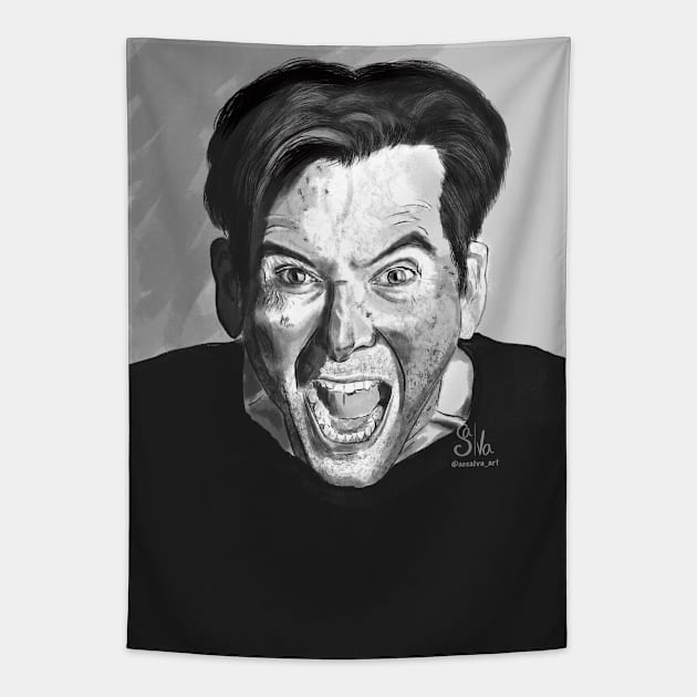 Macbeth - David Tennant Tapestry by AC Salva