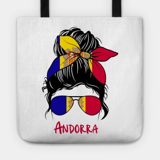 Andorra girl, Proud Flag, Andorra gift heritage, Andorran girlFriend Tote