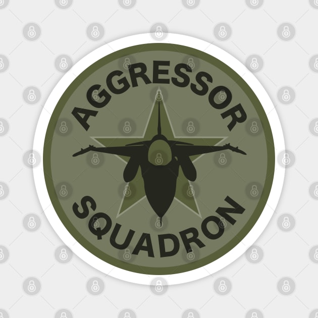 Aggressor Squadron (subdued) Magnet by TCP