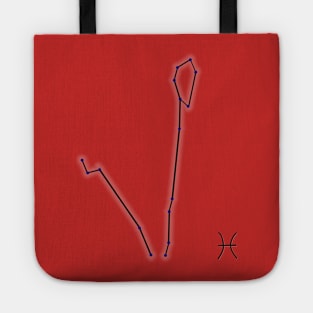 Zodiac Constellations - Pisces Tote