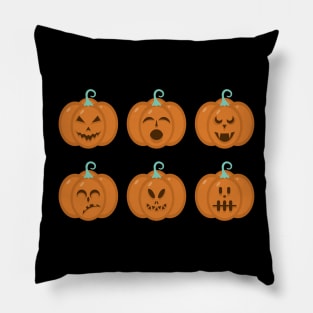 Character halloween pumpkins Pillow