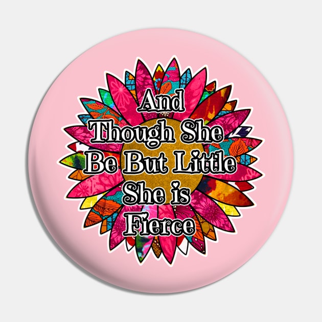 And Though she be but little she is fierce Pin by artbyomega