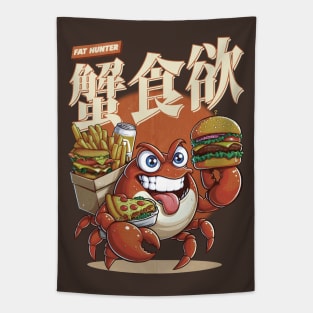 Fat Hunter - Crab Appetite Tapestry