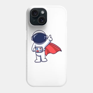 Astronaut Super Hero Phone Case