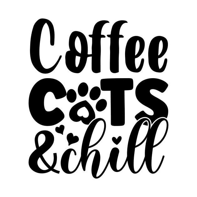 Coffee CATS & Chill by Misfit04