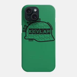 Kevlar polymer helmet design Phone Case