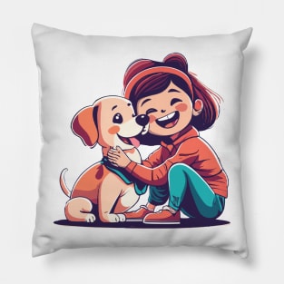 Cute dog lover Pillow