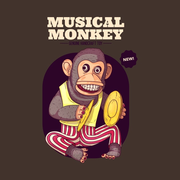 musical monkey by WOAT