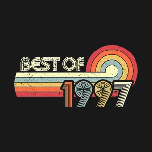 Retro Vintage Best of 1997 25 Years Old 25th Birthday Gift T-Shirt