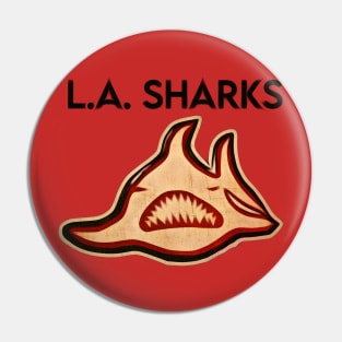 Los Angeles Sharks Hockey Pin