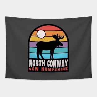 North Conway Moose New Hampshire Badge Tapestry