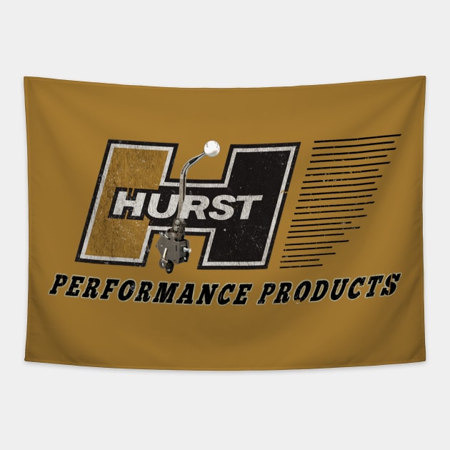 Hurst Performance || Vintage Art Tapestry by aryaquoteart88