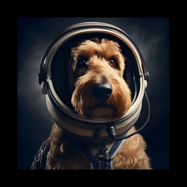 Astro Dog - Airedale Terrier by Merchgard