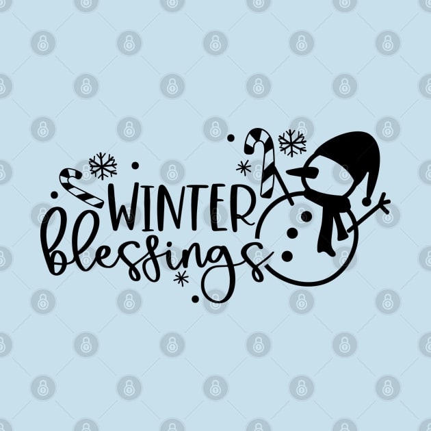 Winter Blessings | Winter Vibes by Bowtique Knick & Knacks