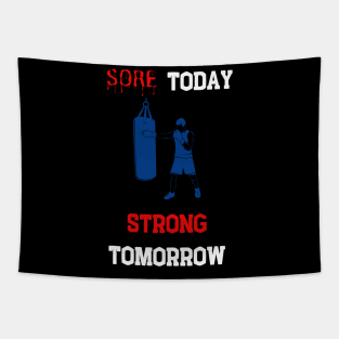 Sore today, strong tomorrow,dark Tapestry