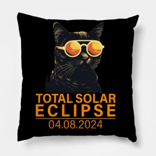 Solar Eclipse 2024 Pillow