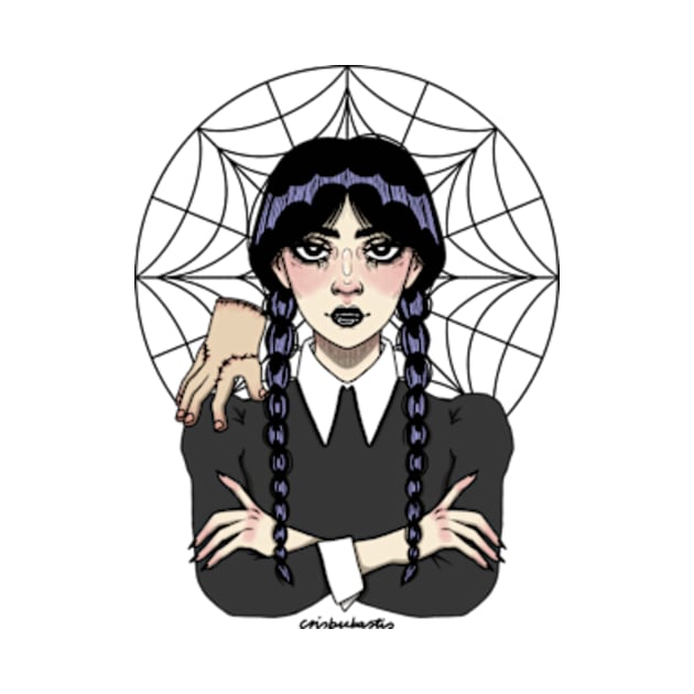 Wednesday Addams by crisbubastis