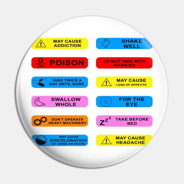 prescription warning labels Pin by B0red