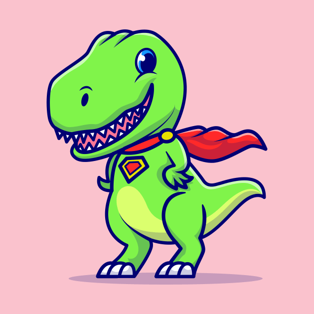 Cute Tyrannosaurus Super Cartoon by Catalyst Labs