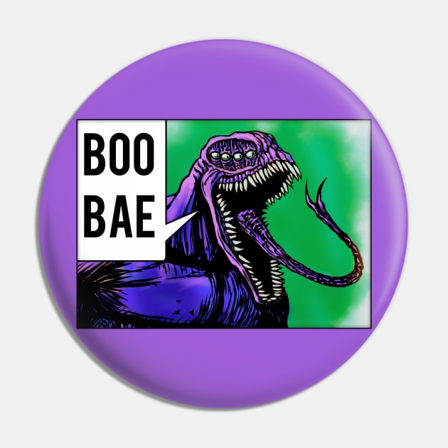 BooBae the Purple People Eater Pin by JHillos