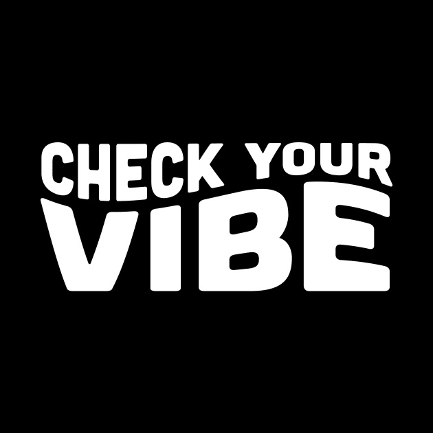 Vibe Check Tshirt by Julia Newman Studio