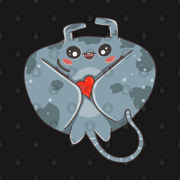 Manta Ray Love by atrevete tete